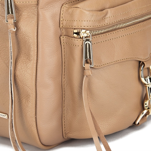 Rebecca Minkoff Tan Leather Backpack - Picture 4 of 11